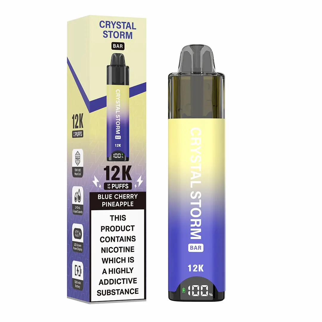 Crystal Storm Bar 12K Prefilled Pod Kit - Blue Cherry Pineapple